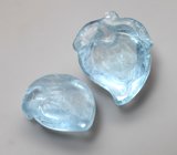 Пара резных аквамаринов 10,5 карата 