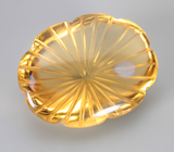 Крупный резной цитрин 16,19 карата 