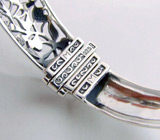 Часы ручной работы, инкрустированные марказитами Серебро 925