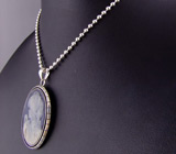 Великолепная камея в викторианском стиле на серебряной цепочке Серебро 925