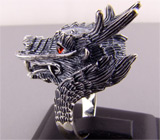 Кольцо «Огнедышащий Дракон» Серебро 925
