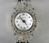 Часы с сапфировым браслетом Серебро 925
