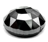 Стильный перстень с черным бриллиантом Золото