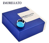 Стильное кольцо «Morellato» с имитацией бирюзы Не указан
