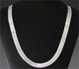 Эффектное серебряное колье Серебро 925