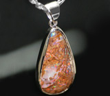 Подвеска с великолепным австралийским болдер-опалом Серебро 925