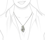 Подвеска из коллекции «Зачарованный Сад» Серебро 925