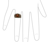 Кольцо «Огонь Желания» Серебро 925