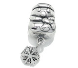 Миниатюра «Снеговик» Серебро 925