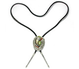 Боло в стиле NAVAJO с когтем барсука