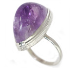 Авторское кольцо с аметистом Серебро 925