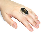 Авторское кольцо с лемотрином Серебро 925