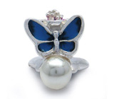 Миниатюра «Цветок Пандоры» Серебро 925