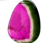 Слайс арбузного турмалина 5,3 карата 