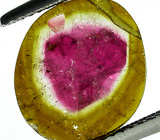 Слайс арбузного турмалина 3,37 карата 