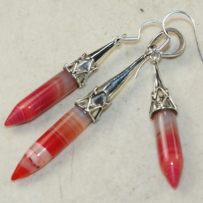 Оригинальный комплект с агатами