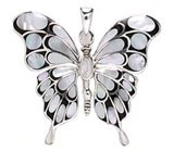 Кулон «Butterfly» Серебро 925