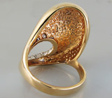 Необыкновенное кольцо с бриллиантами Золото