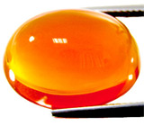 Огненный опал 19,75 карат! Красивый кабошон 