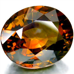 Крупный полихромный турмалин 16,94 карат