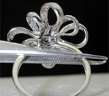 Восхитительное изящное кольцо с бриллианами от "SP" Золото