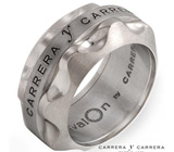 Кольцо от "Carrera y Сarrera"! Золото 18 карат и сталь