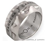 Кольцо от "Carrera y Сarrera"! Золото 18 карат и сталь Золото