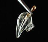 Авторский кулон "Лунный Кот" Золото