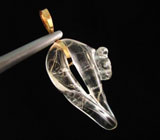 Авторский кулон "Лунный Кот" Золото