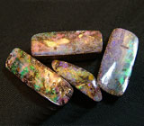 Набор из 4 болдер опалов 39,8 карат 