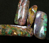 Набор из 4 болдер опалов 39,8 карат 