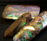 Набор из 4 болдер опалов 39,8 карат 