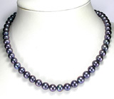 Ожерелье из черного жемчуга