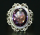 Кольцо с насыщенным аметистом Серебро 925
