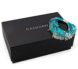 Бирюзовый браслет от «Calgaro» Серебро 925