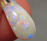 Подвеска с многоцветным белым опалом Серебро 925