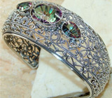 Ажурный браслет с мистическими топазами