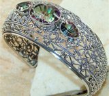Ажурный браслет с мистическими топазами