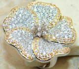 Замечательное кольцо-цветок