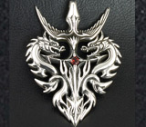 Кулон «Хранители «Меча Драконов» Серебро 925