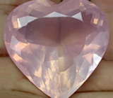 Розовый кварц - сердце 291,71 карат 