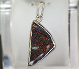 Подвеска с черным опалом