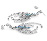 Серьги от Taylor Avedon с топазами Серебро 925