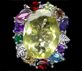 Перстень "Royal Dynasty" с цитрином и самоцветами