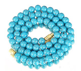 Ожерелье из говлита Серебро 925