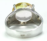 Кольцо с полихромным турмалином Золото