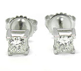 Серьги с бриллиантами 0,62 карат