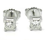 Серьги с бриллиантами 0,62 карат Золото