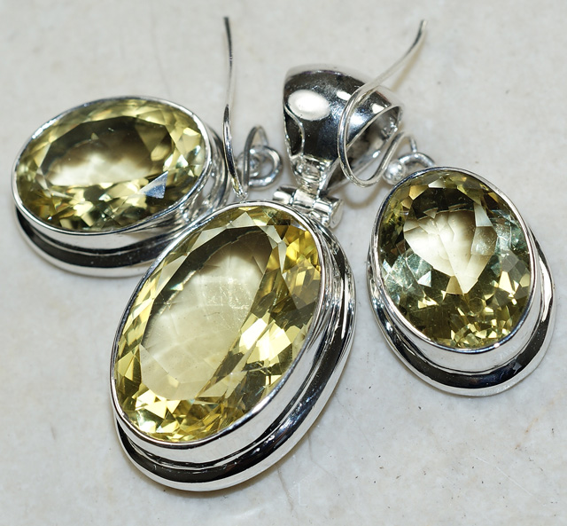 Комплект с цитринами