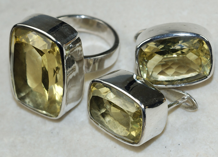 Комплект с цитринами